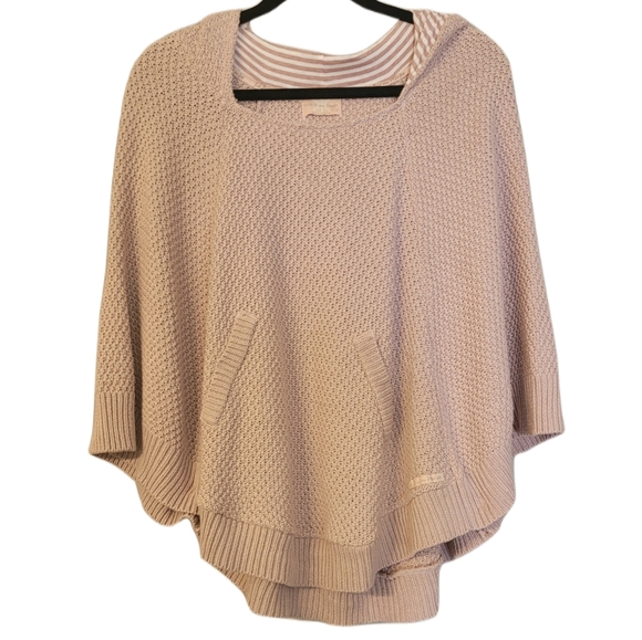 Le Ble en Herbe Cape Ponch All Natural Size 2 Light pink - Picture 1 of 9